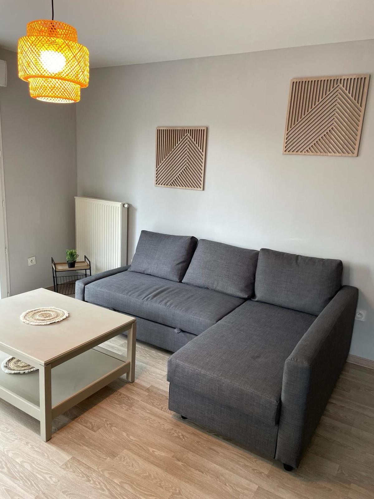 Appartement 2 Chambres Avec Terrasse Et Garage Saint-Andre-lez-Lille Bagian luar foto