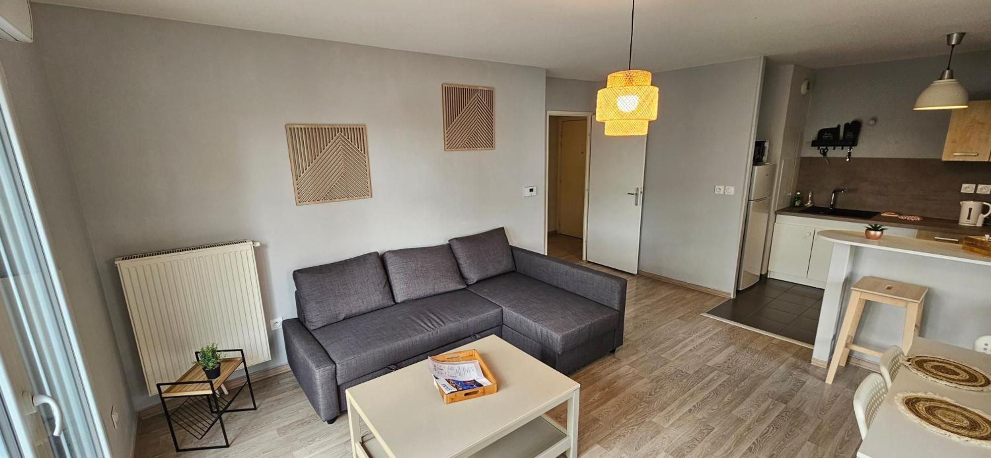 Appartement 2 Chambres Avec Terrasse Et Garage Saint-Andre-lez-Lille Bagian luar foto